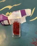زعفران سوپر نگین اعلا بسته بندی داخل ظروف کریستالی - تصویر 6